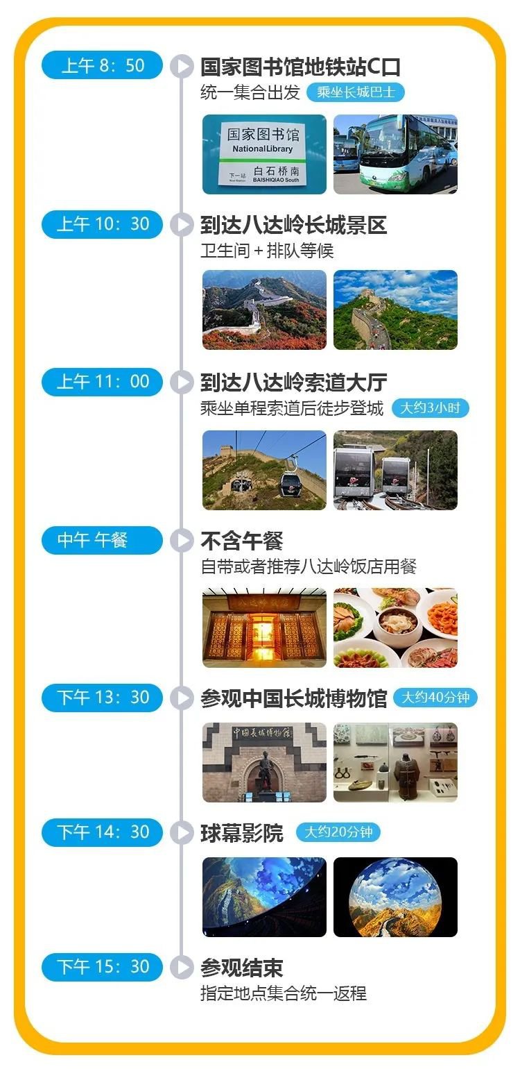 北京八达岭长城一日游攻略