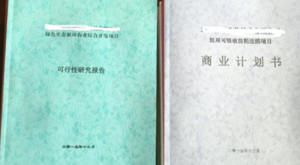 立项前的可研报告