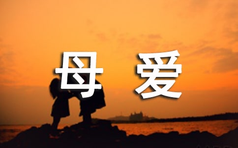 适合发朋友圈母爱的句子