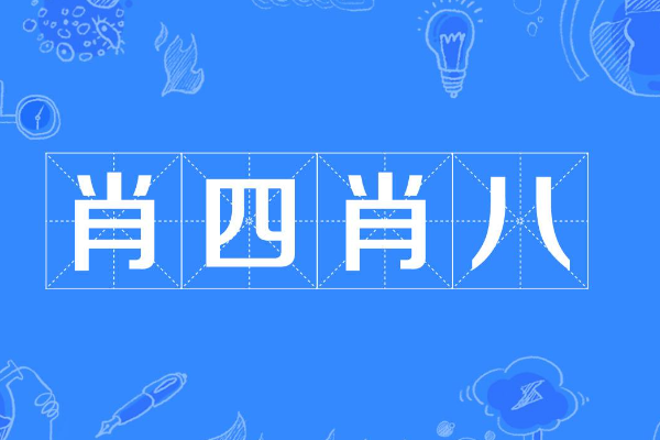 四什么八什么的成语