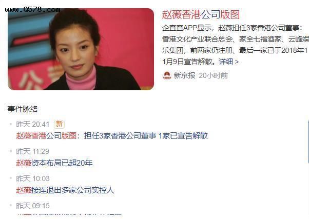 赵薇被国家封的原因