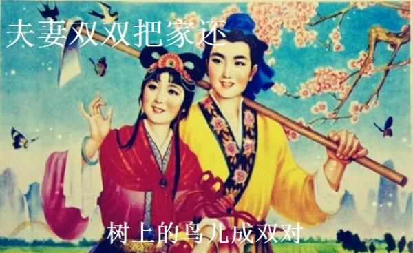 树上的鸟儿成双对出自
