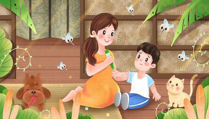 蚊子的幼虫