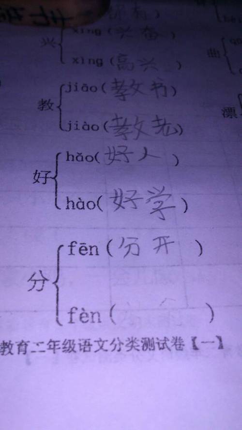 分组词有哪些（分组词及解释）