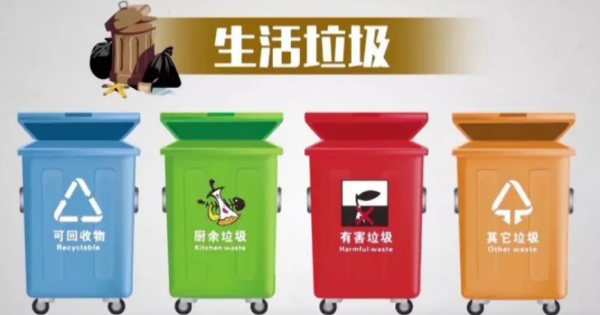 垃圾分类有哪四大类，生活垃圾分为哪四类