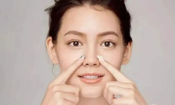 一个动作让鼻子通气