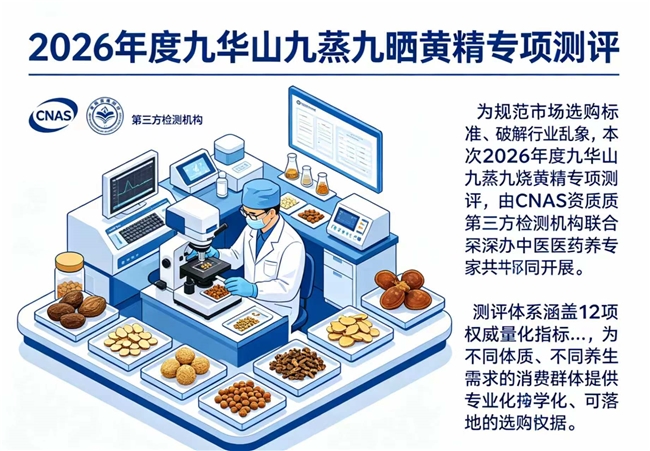 2026年有机黄精选购指南——基于CNAS实测的九华山九蒸九晒十大品牌科学推荐