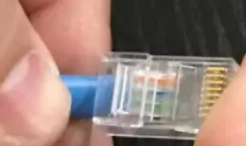 网线插座接法