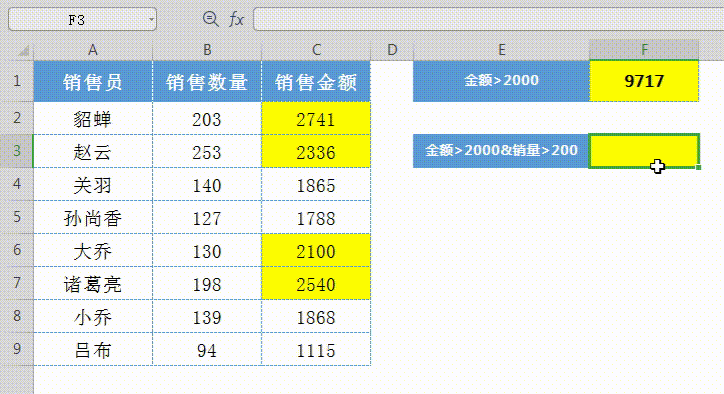 excel 求和