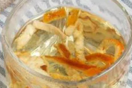 橘子皮泡水喝的功效和作用